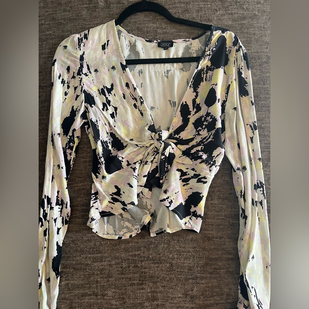 Pacsun tie front top